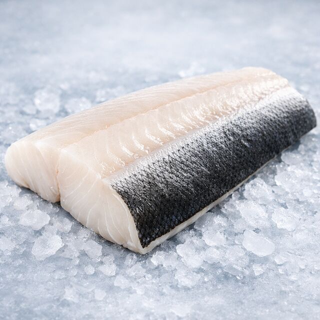 Филе минтая на коже