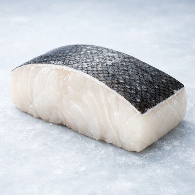 Филе трески на коже